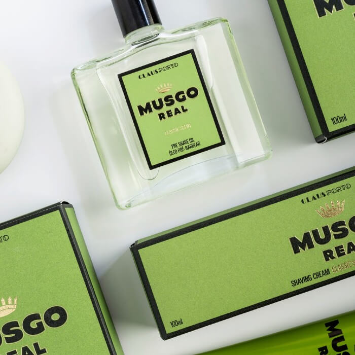 Real Classic Scent Pre-Shave-Öl Musgo